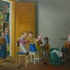 Obraz Jan Knap Bez názvu, 2013, olej, plátno, 170 x 250 cm