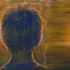 Obraz František Matoušek Dva západy slunce, 2012, akryl, denim, 60 x 160 cm