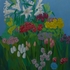 Obraz Antonín Střížek Květiny, 2016, olej, plátno, 160 x 110 cm
