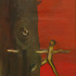Obraz Tomáš Císařovský V rudém lese, 1987, olej, plátno, 40 x 30 cm